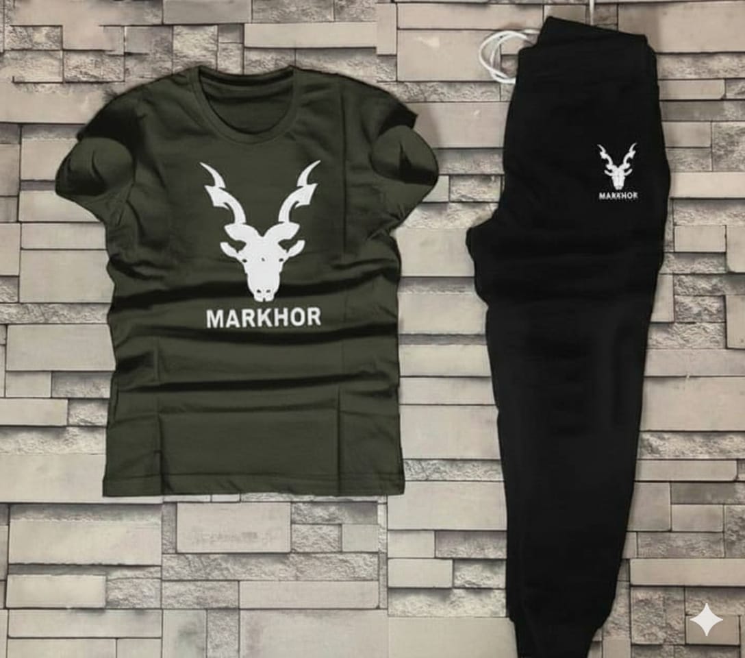 Men's Summer Track Suit – Lightweight and Breathable – (MARKHOR COMMANDO)