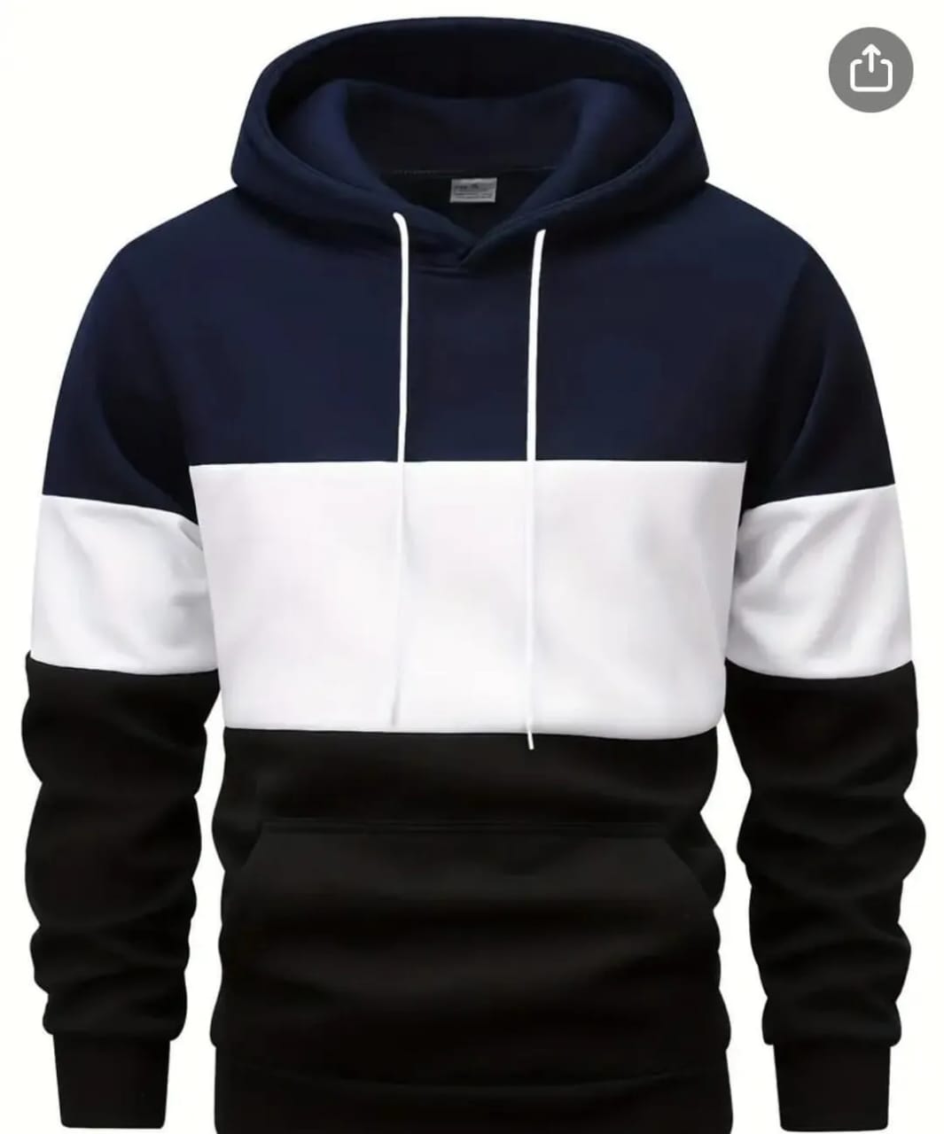 Men's  Cotton Fleece Hoodie
