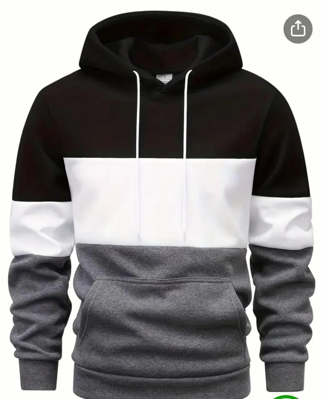 Men's  Cotton Fleece Hoodie