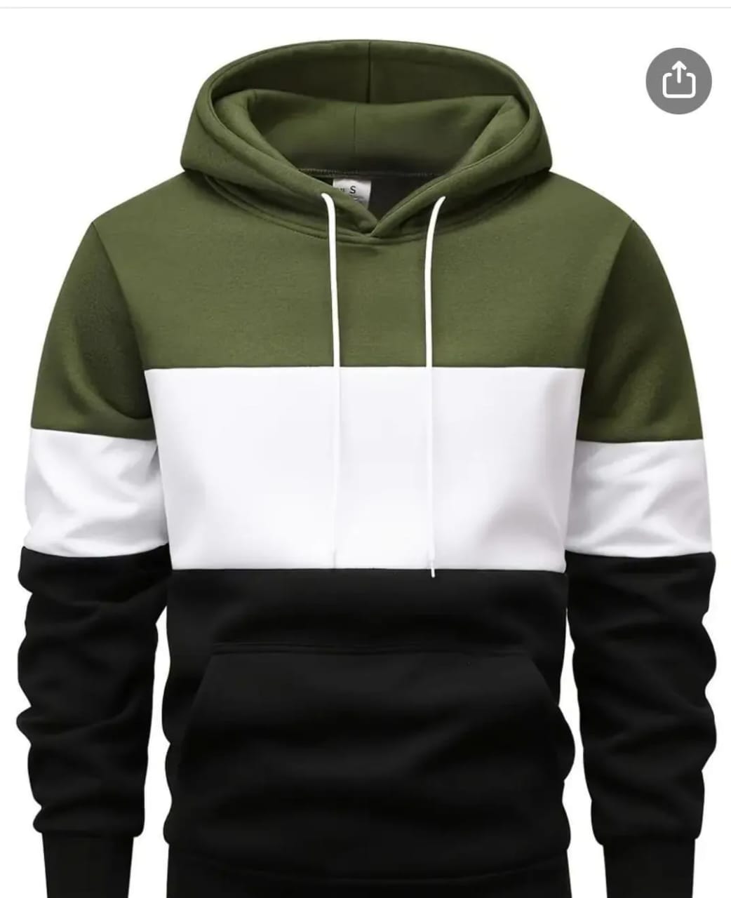 Men's  Cotton Fleece Hoodie
