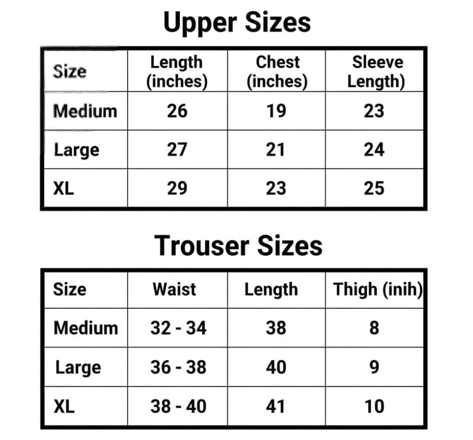 Men's Summer Track Suit – Lightweight and Breathable – (MARKHOR WHITE)